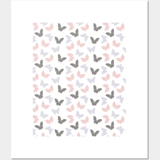 Butterfly pattern Posters and Art